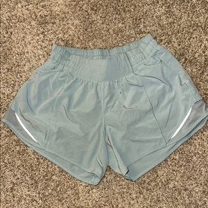 Lululemon Athletica Blue Athletic Shorts with Elastic Waistband